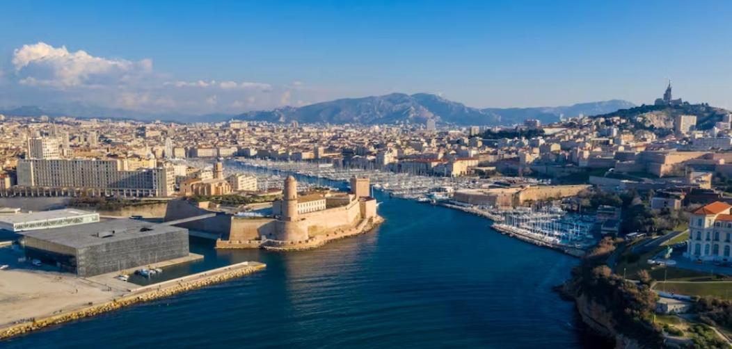 Vieux Port Proximite Panier Clim Central Cachet Marseille Bagian luar foto