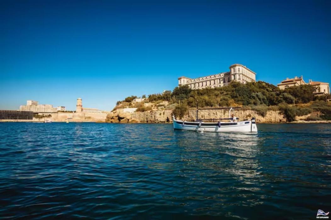Vieux Port Proximite Panier Clim Central Cachet Marseille Bagian luar foto