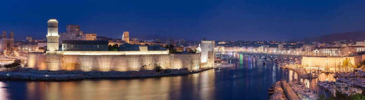 Vieux Port Proximite Panier Clim Central Cachet Marseille Bagian luar foto